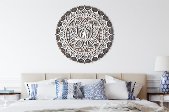 Mandala Lotus Metal